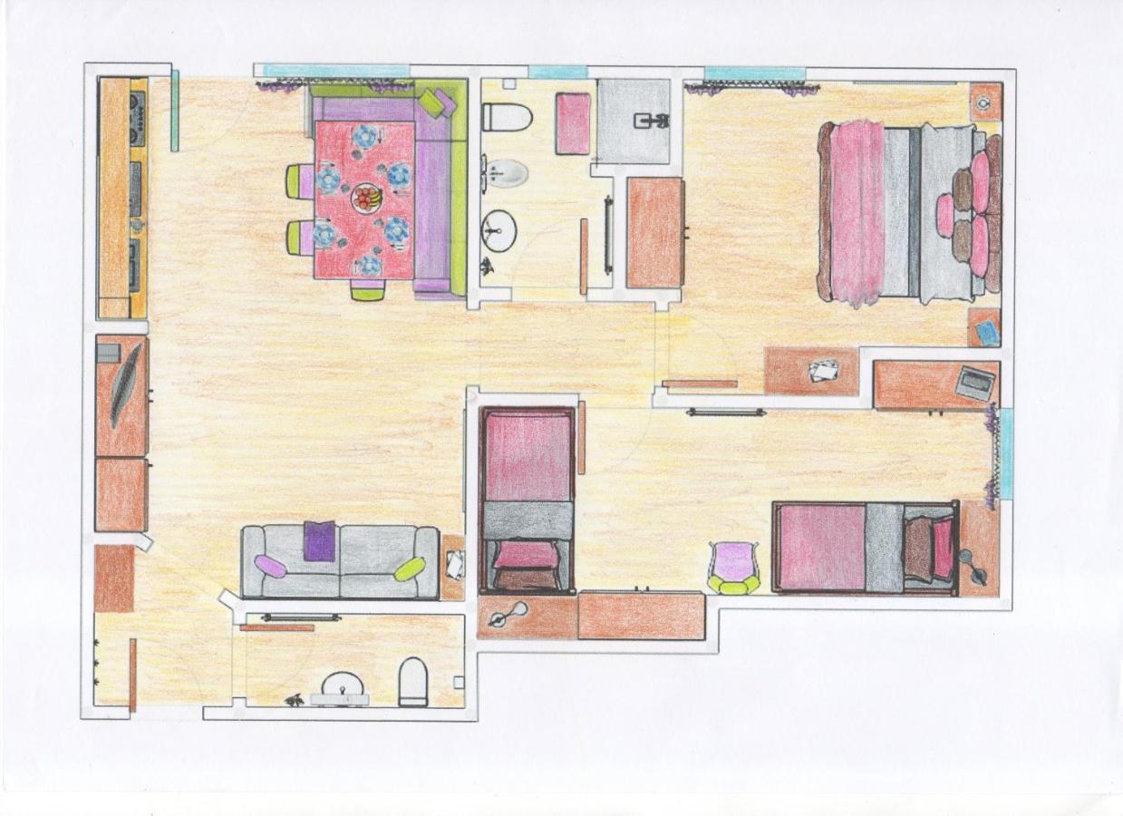 Villa Artic Apartments Campitello di Fassa Bagian luar foto